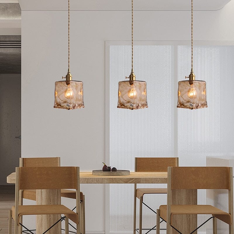 Aurelo Glass Pendant Lights For Modern Kitchen And Bath