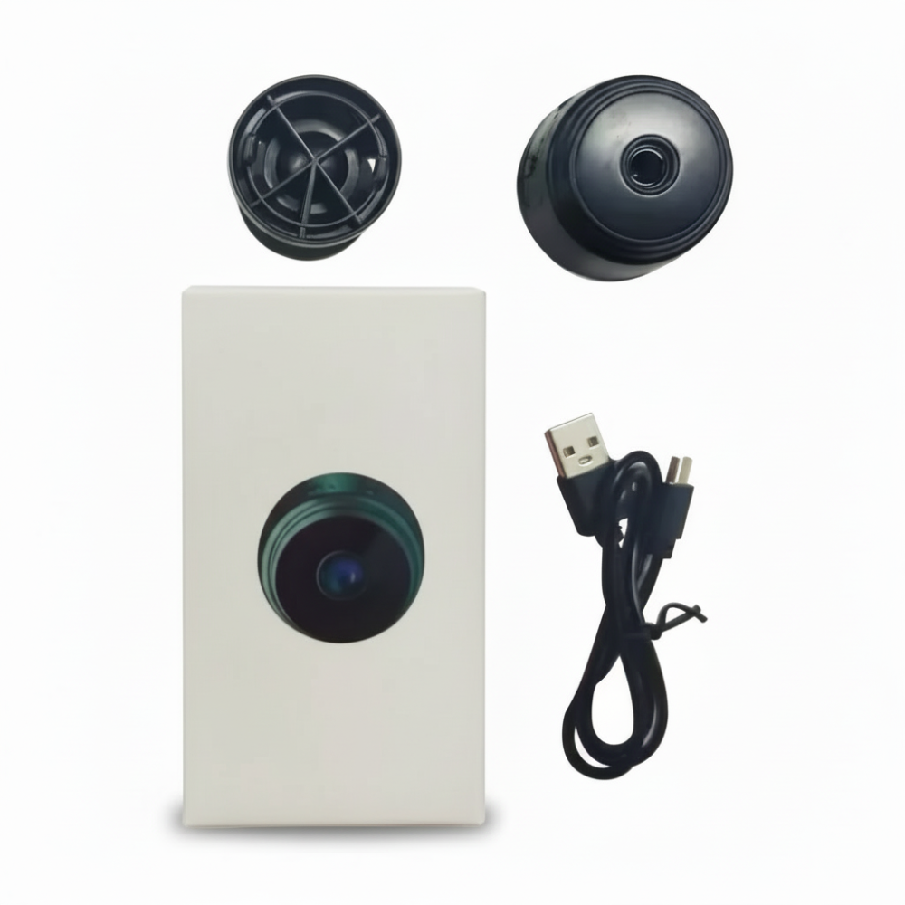 HD mini bezdrátová bezpečnostní kamera s magnetickým držákem a WiFi