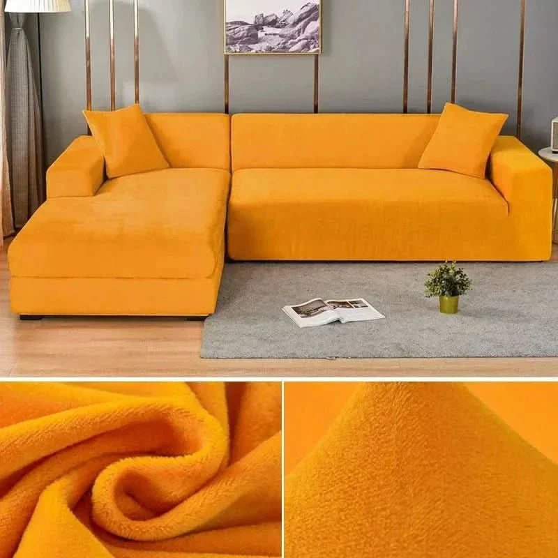 VelvetFlex Sofa Cover Elastic and Luxurious for Any Living Room
