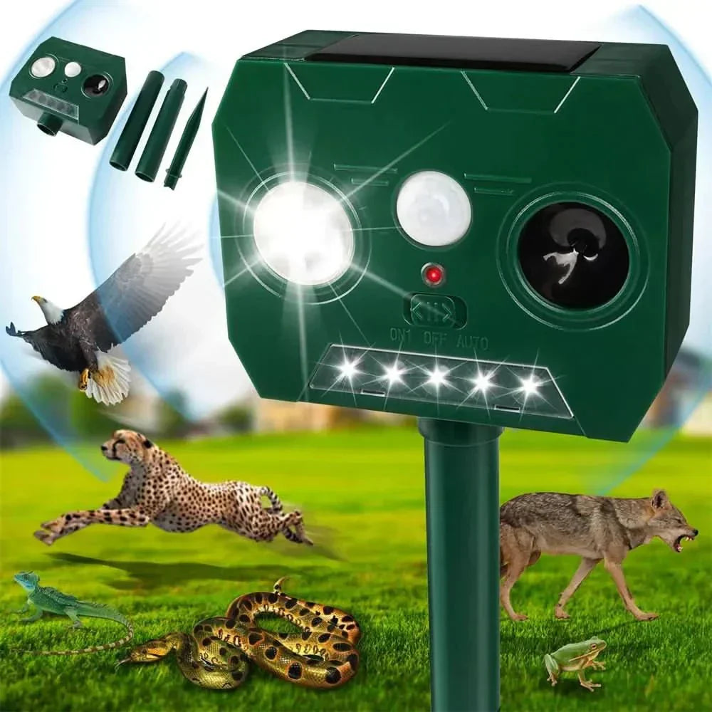 SonicGuard Ultrahangos Állatriasztó Macskák és Kutyák Ellen