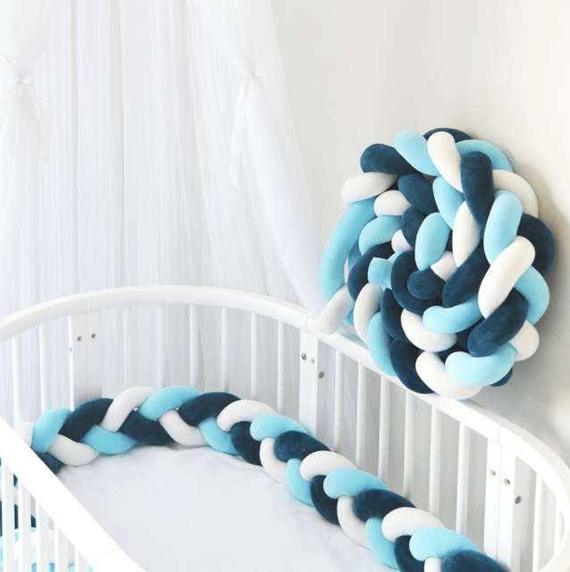 CozyNest Gewebtes Babykissen für sicheren und erholsamen Schlaf