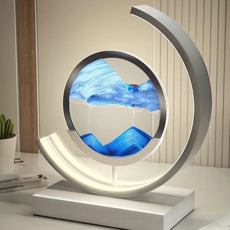 Lampada da tavolo LED Sandlight Quicksand per decorazione d'interni