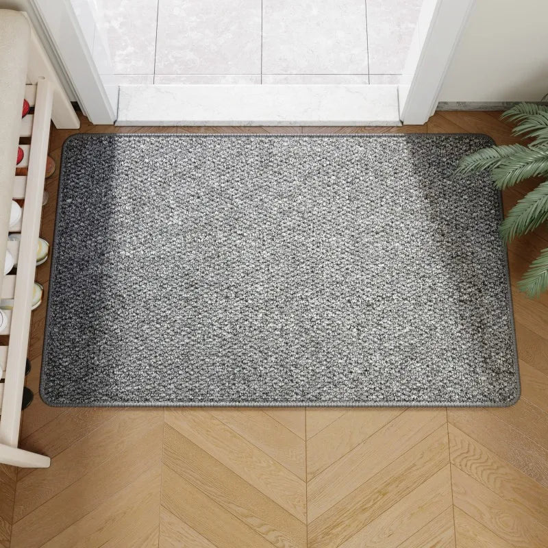 Robuste Outdoor-Fußmatte mit Kunst-Jute-Eingangsteppich