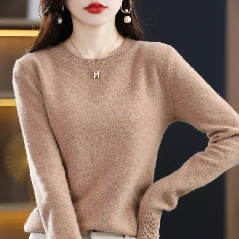 Maglione da donna Nova in 100% pura lana e cashmere Edizione