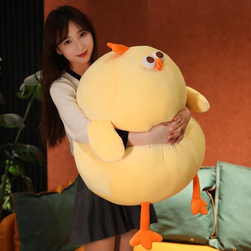 CloudCuddle Pulcino Gigante di Peluche per Grandi e Piccoli Compagni di Coccole