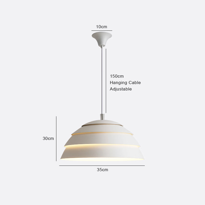 Astraea Dome LED Pendellampe for Moderne Kjøkken og Spiseområder | Snurv