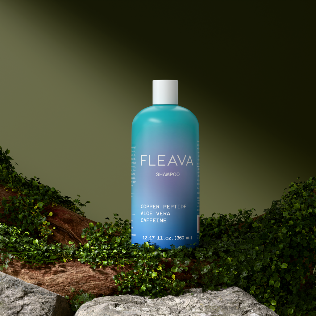 Duo med kobberpeptid shampoo og balsam til hovedbundens velvære og stærkere udseende hår