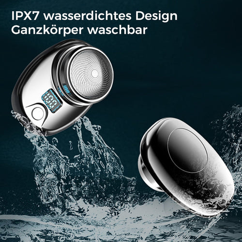 AquaTrim wasserdichter Mini-Reiserasierer für schnelles Styling unterwegs