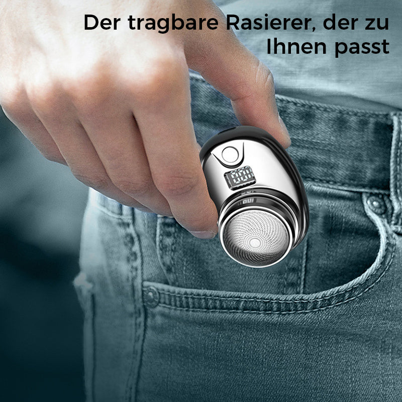AquaTrim wasserdichter Mini-Reiserasierer für schnelles Styling unterwegs
