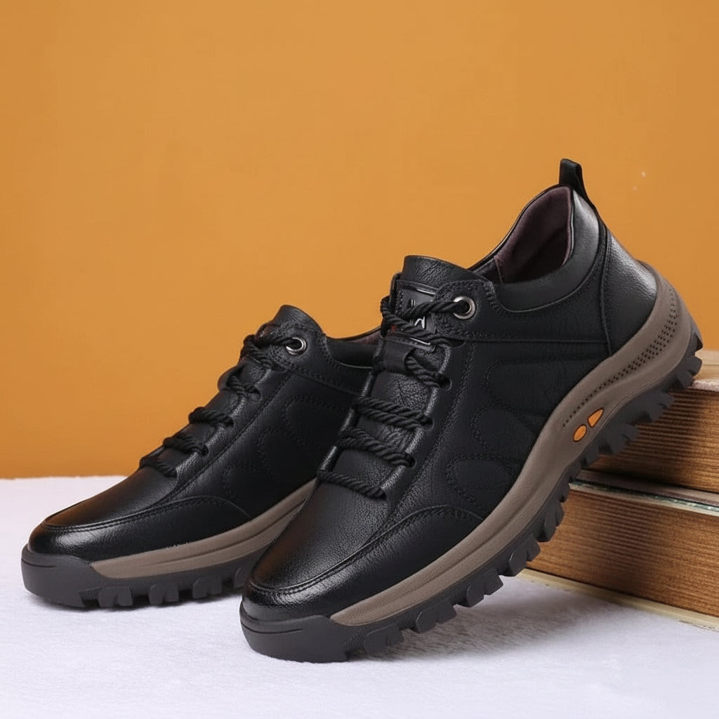 Men's Orthopedic Walking Shoes With Arch Support And Waterproof
