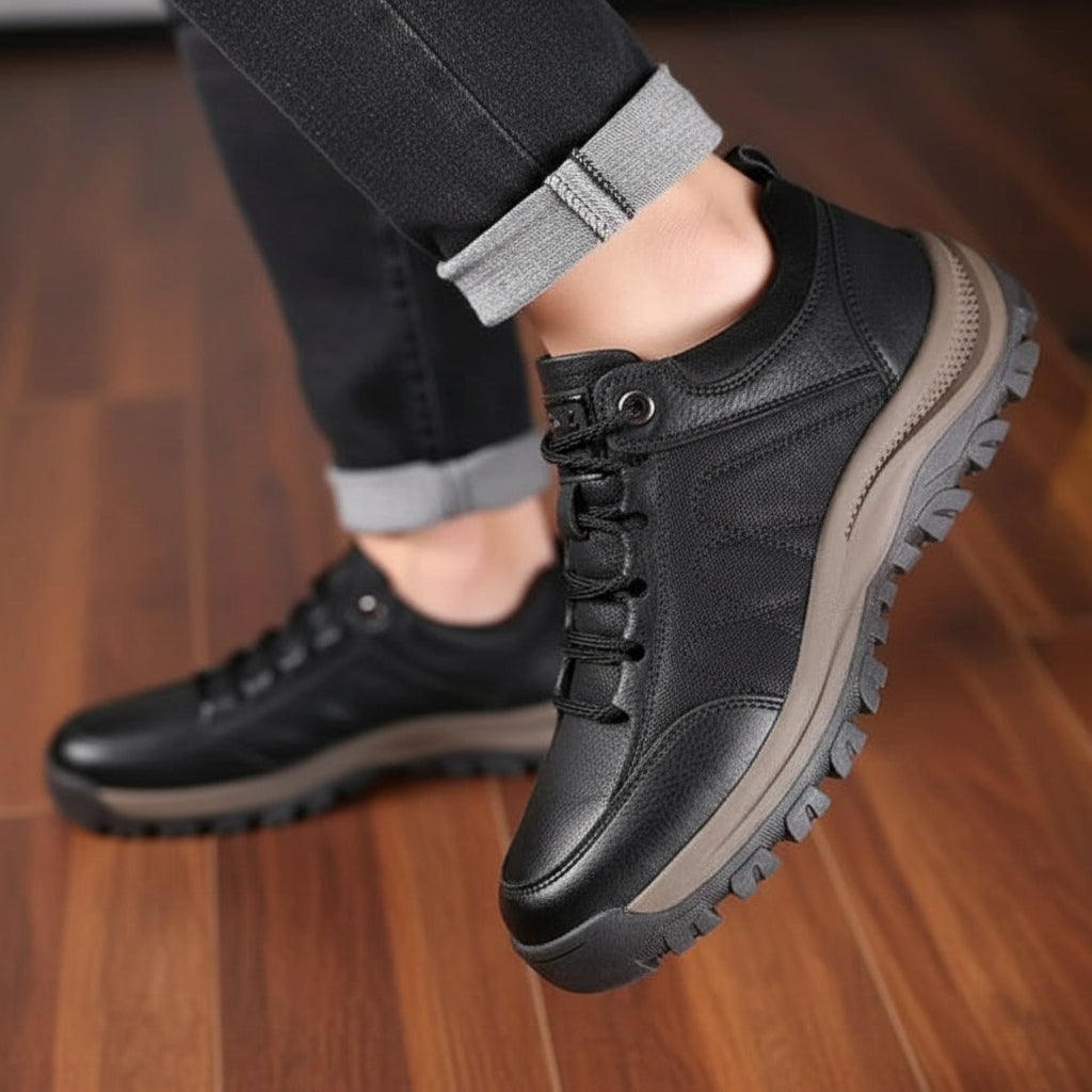 Men's Orthopedic Walking Shoes With Arch Support And Waterproof