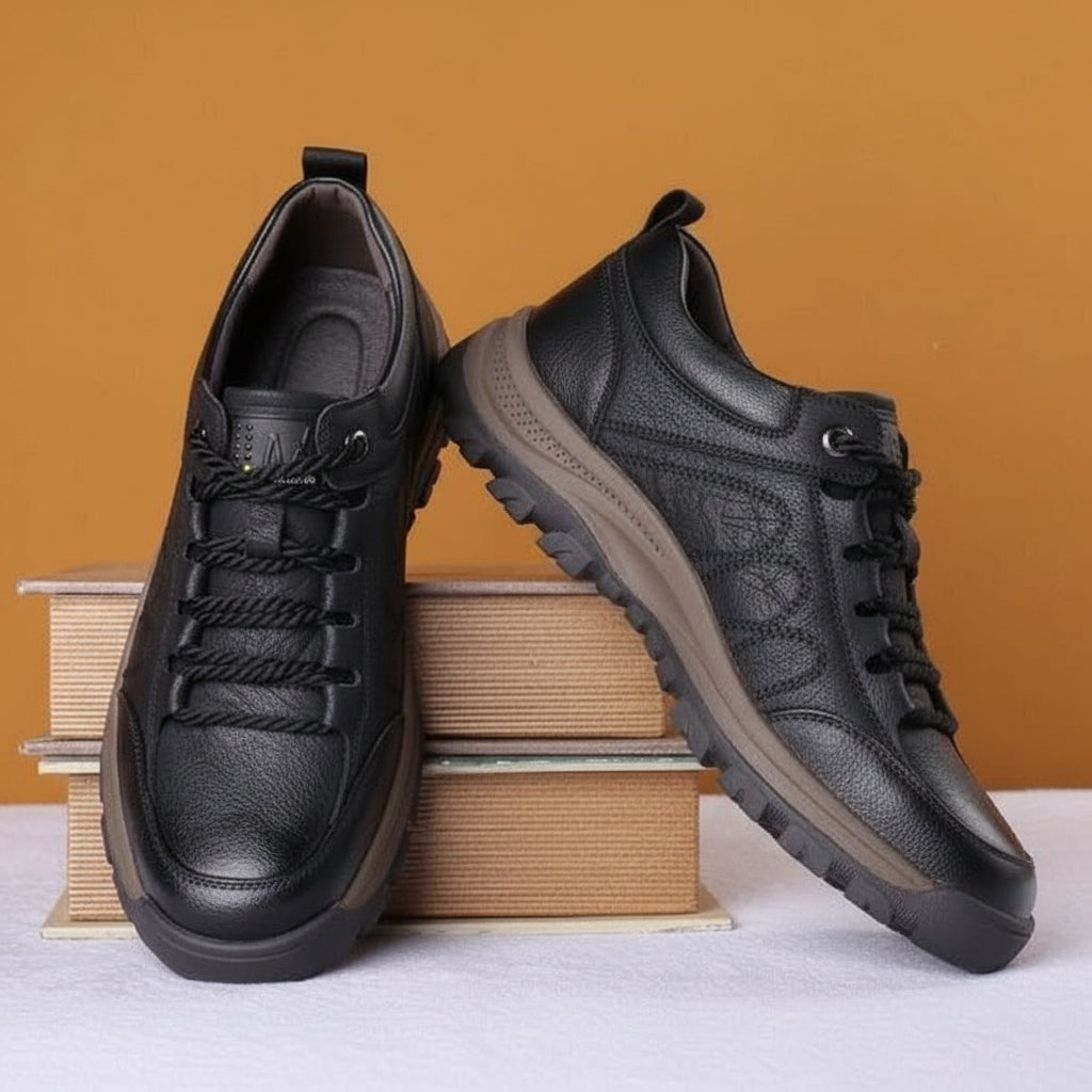 Men's Orthopedic Walking Shoes With Arch Support And Waterproof