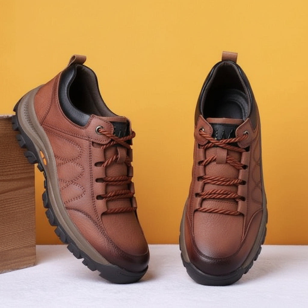 Men's Orthopedic Walking Shoes With Arch Support And Waterproof