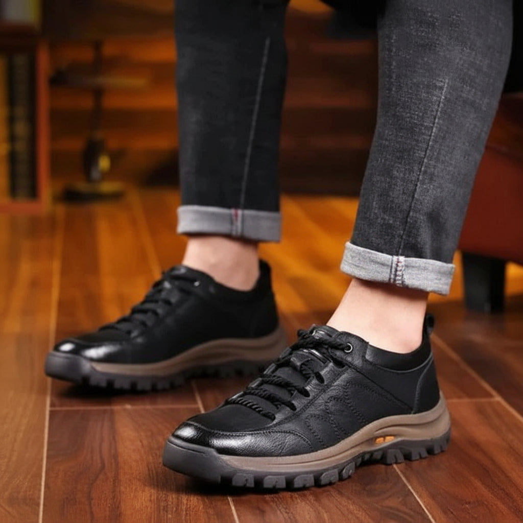 Men's Orthopedic Walking Shoes With Arch Support And Waterproof