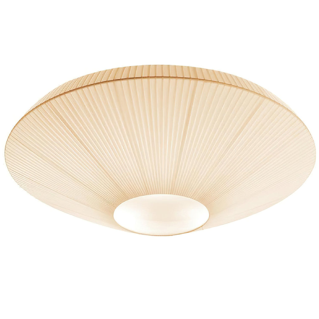 Stropní lampa v orientálním stylu s látkovým stínidlem pro jídelní pokoj, stmívatelná, tři velikosti