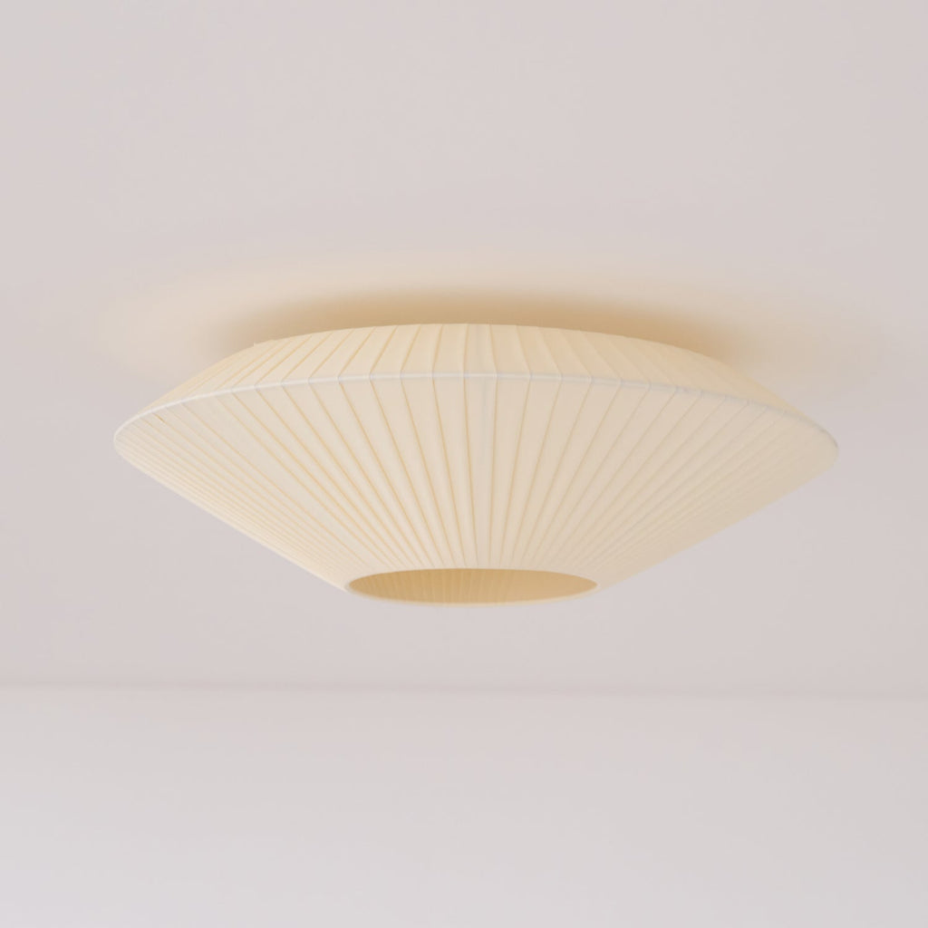Stropní lampa v orientálním stylu s látkovým stínidlem pro jídelní pokoj, stmívatelná, tři velikosti