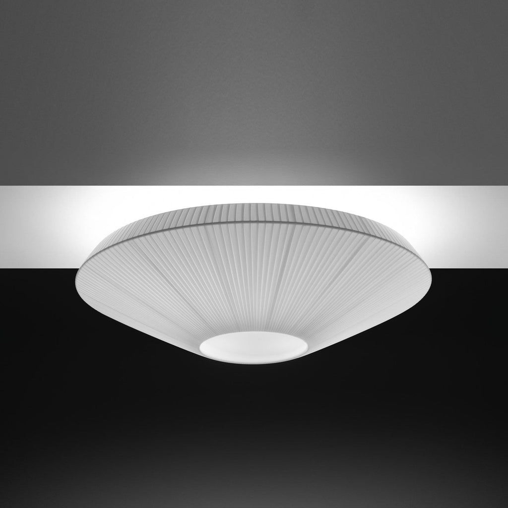 Stropní lampa v orientálním stylu s látkovým stínidlem pro jídelní pokoj, stmívatelná, tři velikosti