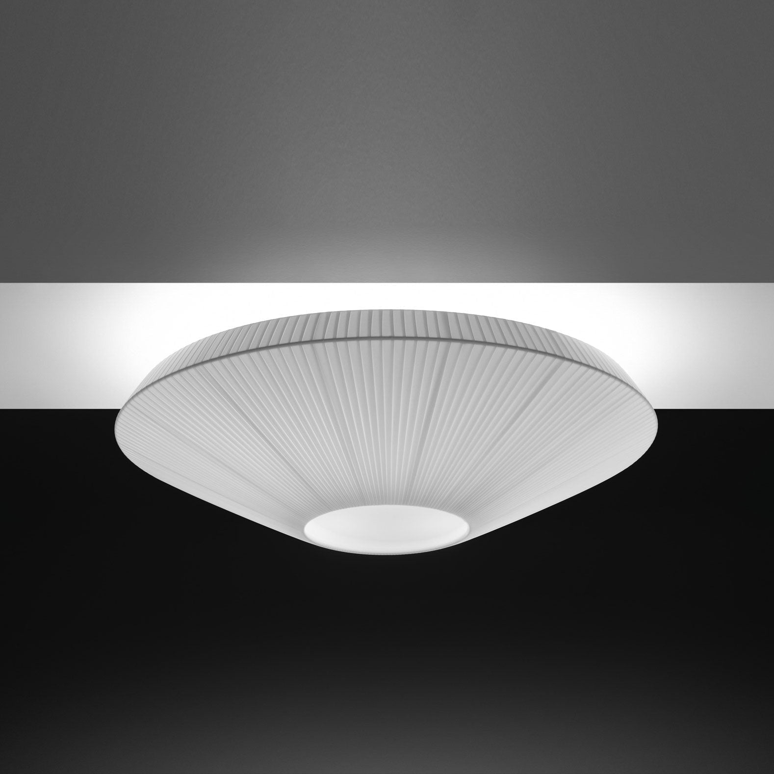 Stropní lampa v orientálním stylu s látkovým stínidlem pro jídelní pokoj, stmívatelná, tři velikosti