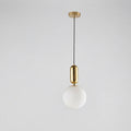 Modern Single-Head Ceiling Light Fixture, Metal, 12-Inch Diameter | Rosalyssa