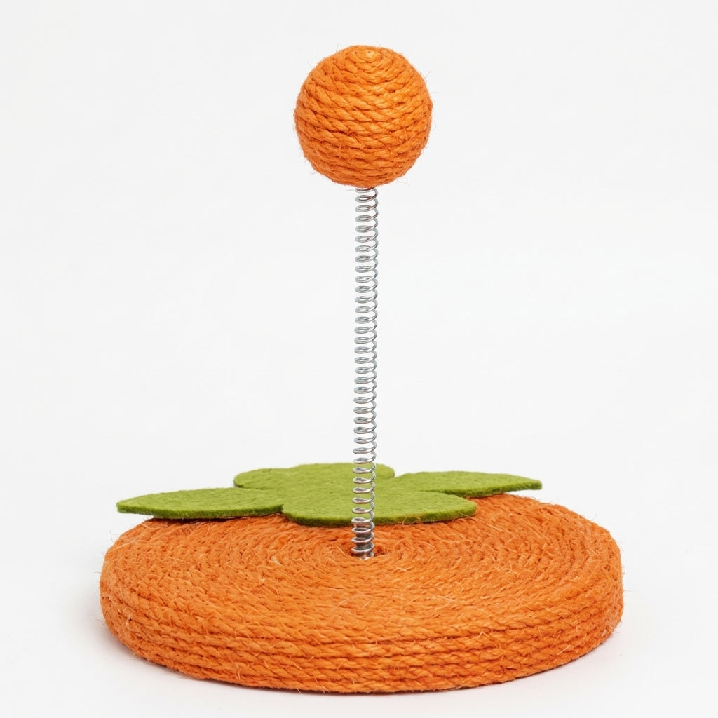 Sisal forårskattlegetøj med klatrestativ i frugtdesigns 17,5 x 20 cm | Rosalyssa