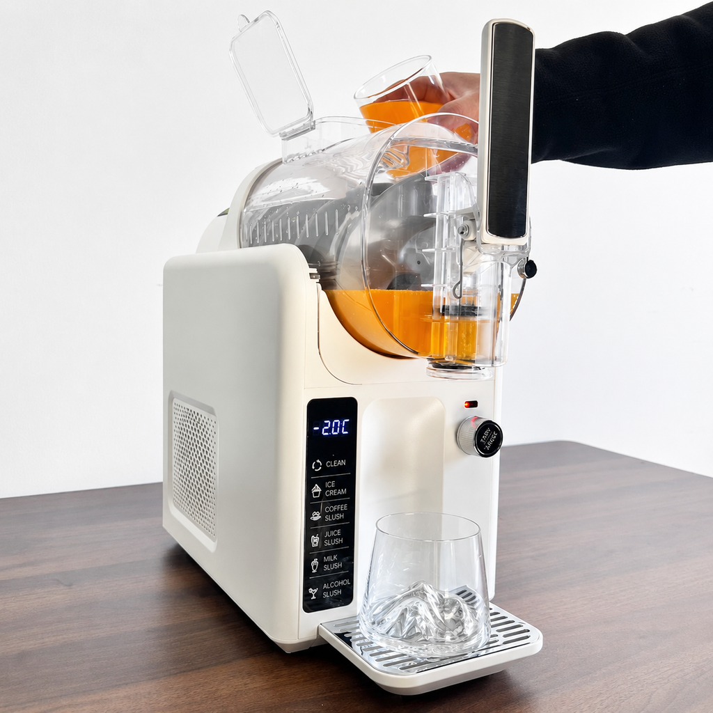 Countertop Dual Bowl Slushy Maker For Frozen Drinks
