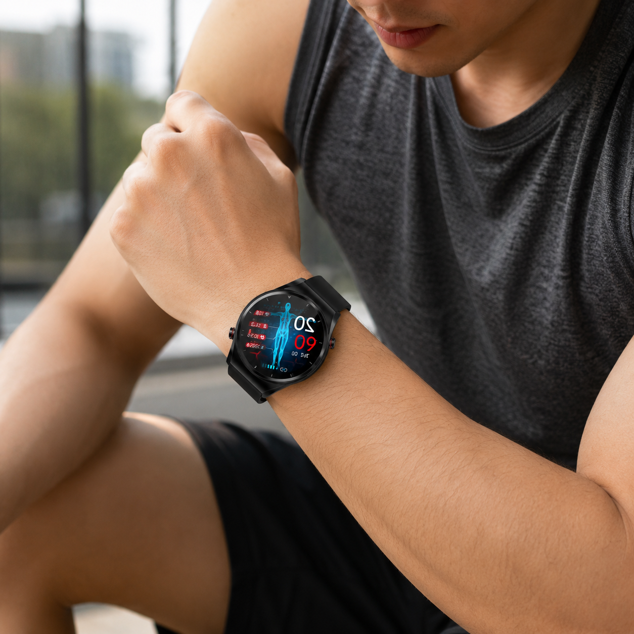 Smart Watch Fitness Tracker With Heart Rate Monitor And Daily Activity Tracking