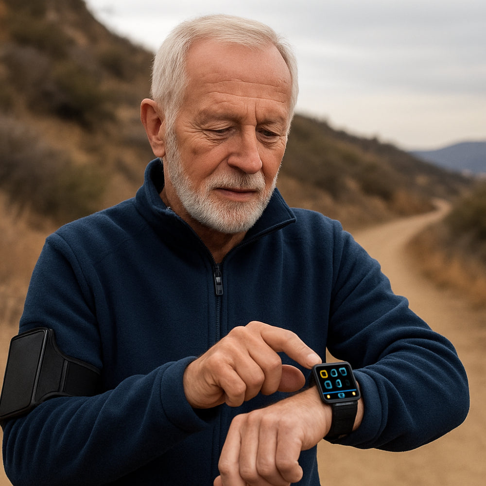 Smartwatch With GPS Alerts And Activity Tracking Wristband