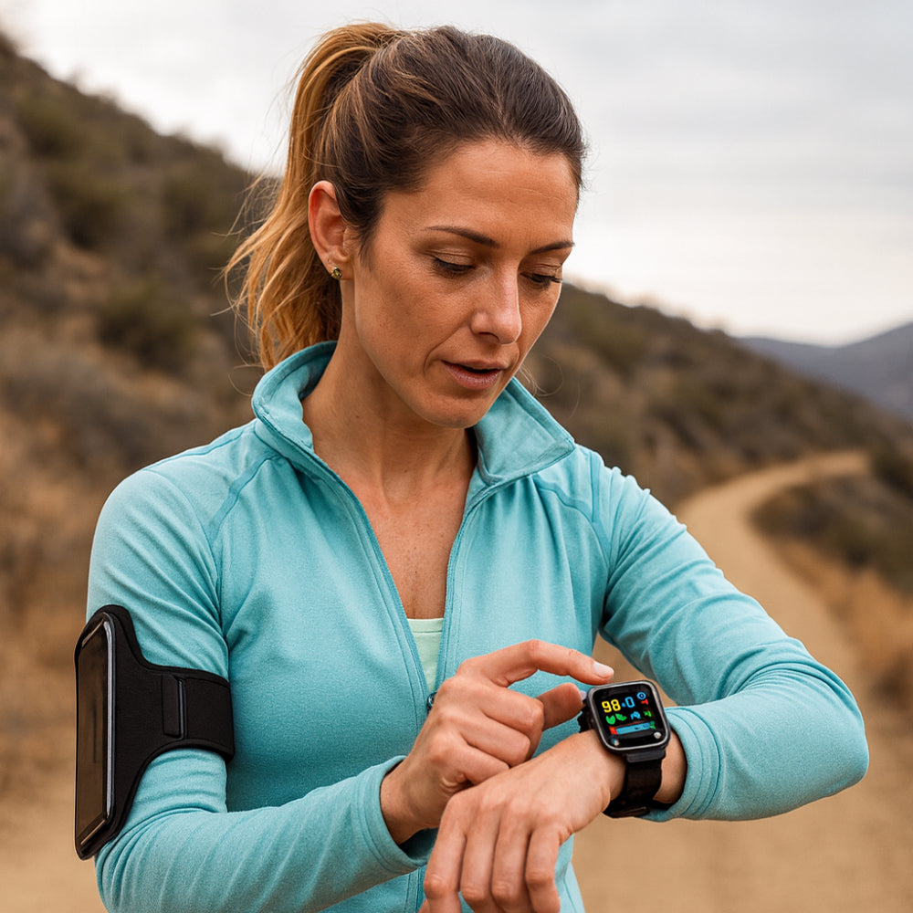 Smartwatch With GPS Alerts And Activity Tracking Wristband