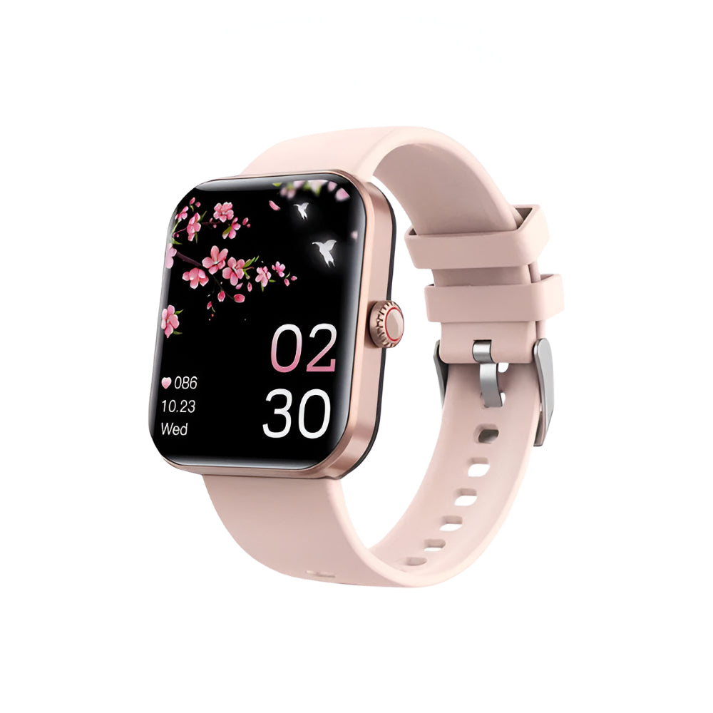 Montre connectée avec suivi de santé et appels Bluetooth