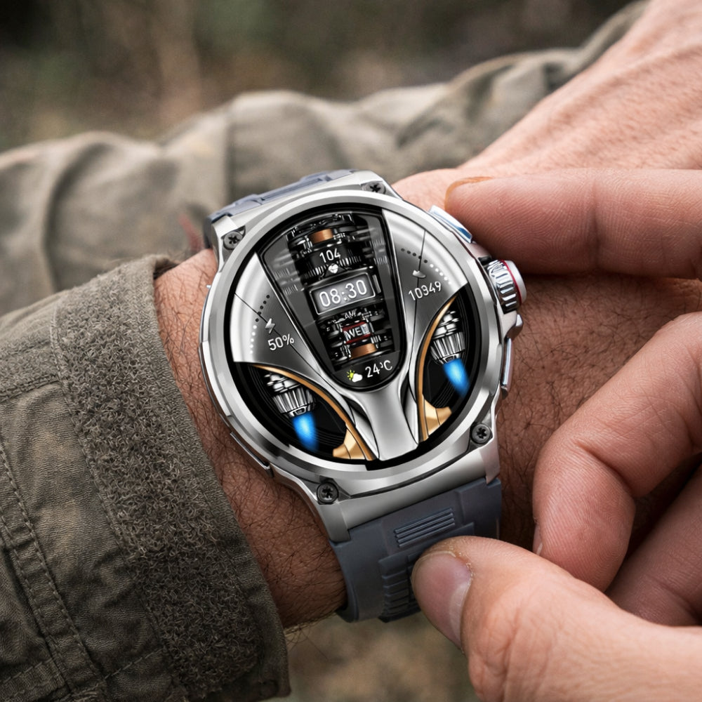 Rugged Outdoor Smartwatch Multi Sport Activities Daily Use