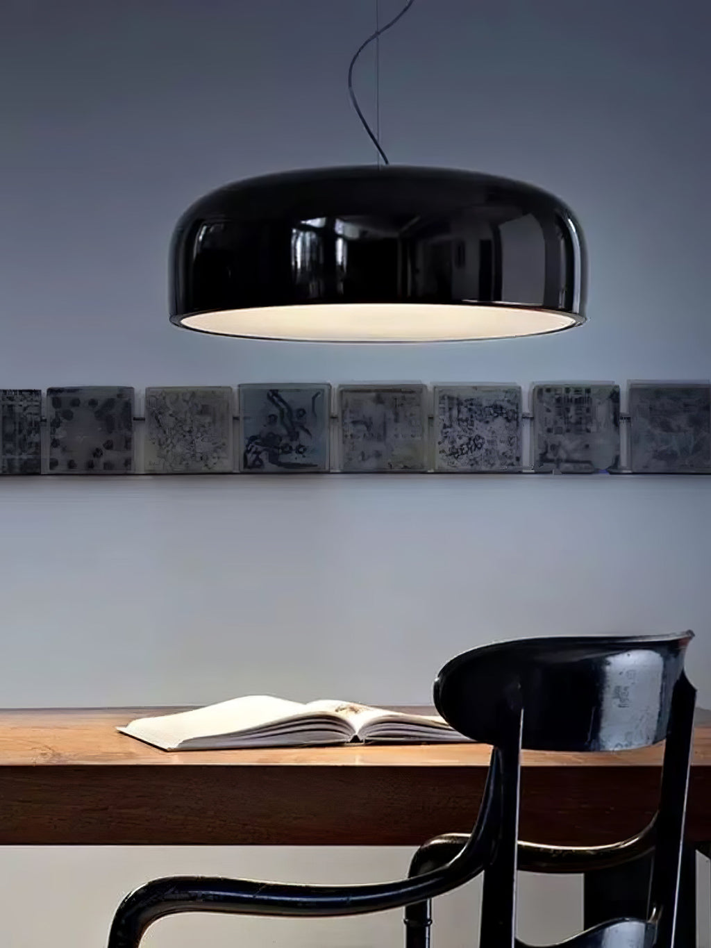 Nova pendellampa med modern design och ljusstark, platsbesparande belysning