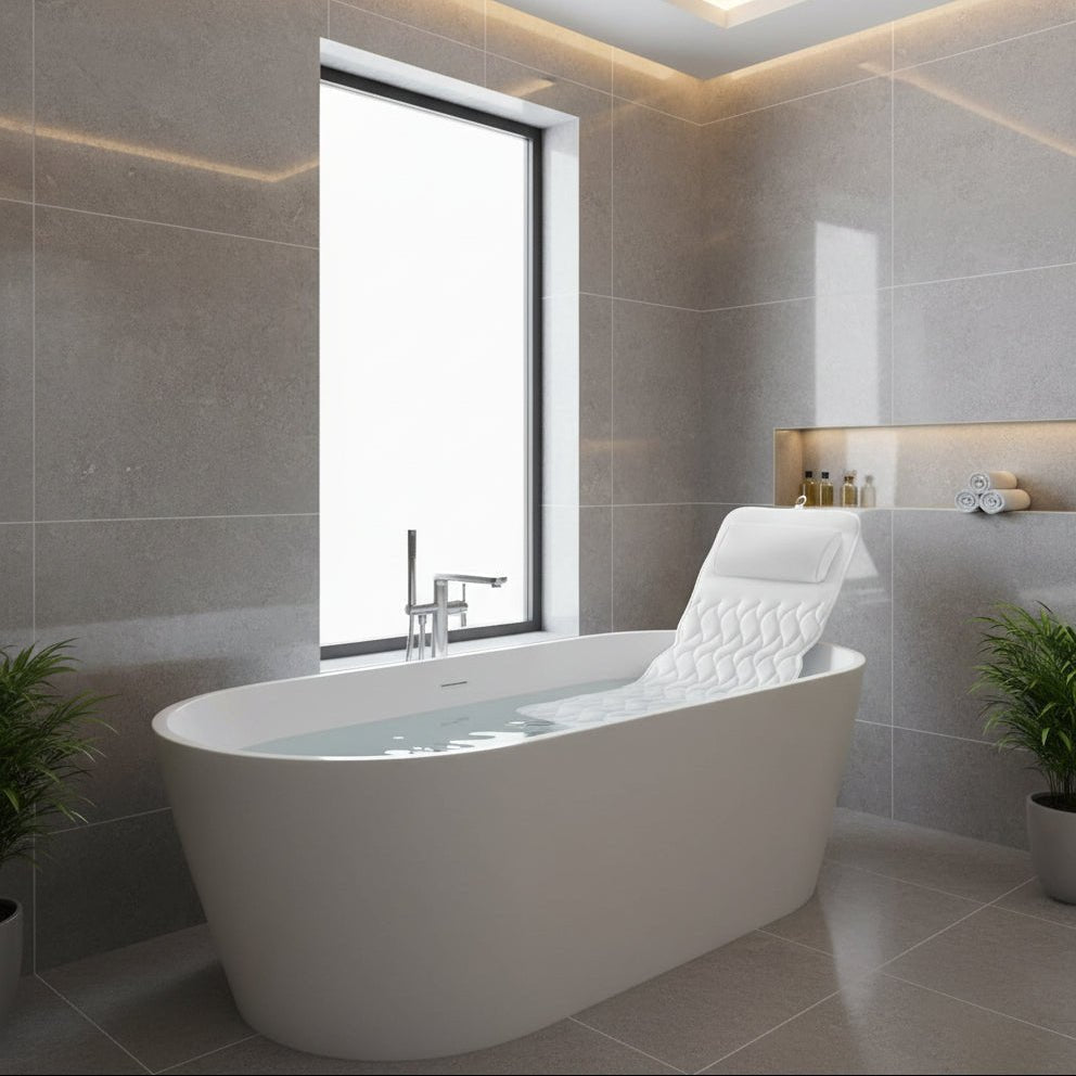 AquaNest Ergonomisches Ganzkörper-Badekissen für Komfort