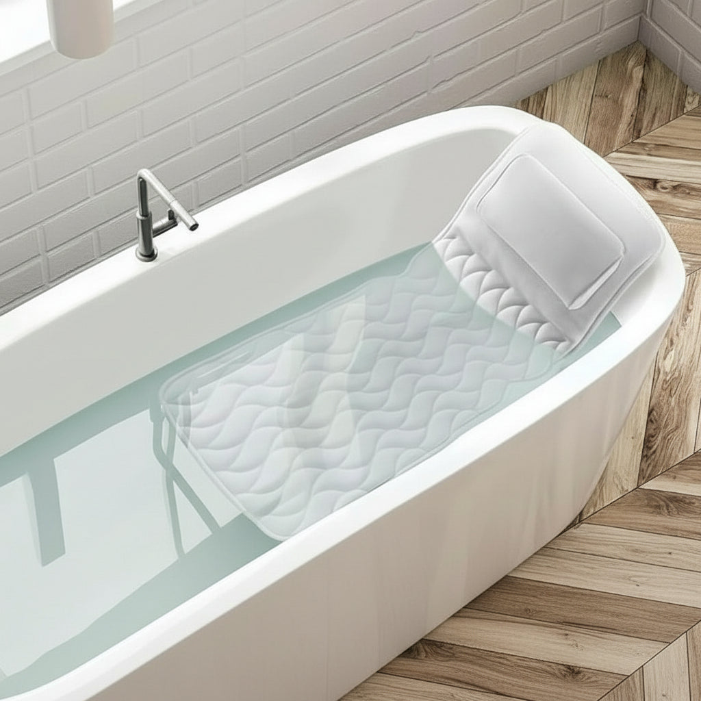 AquaNest Ergonomisches Ganzkörper-Badekissen für Komfort