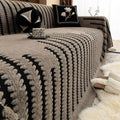 Vintage Inspired Plush Sofa Cover For Elegant Comfort
