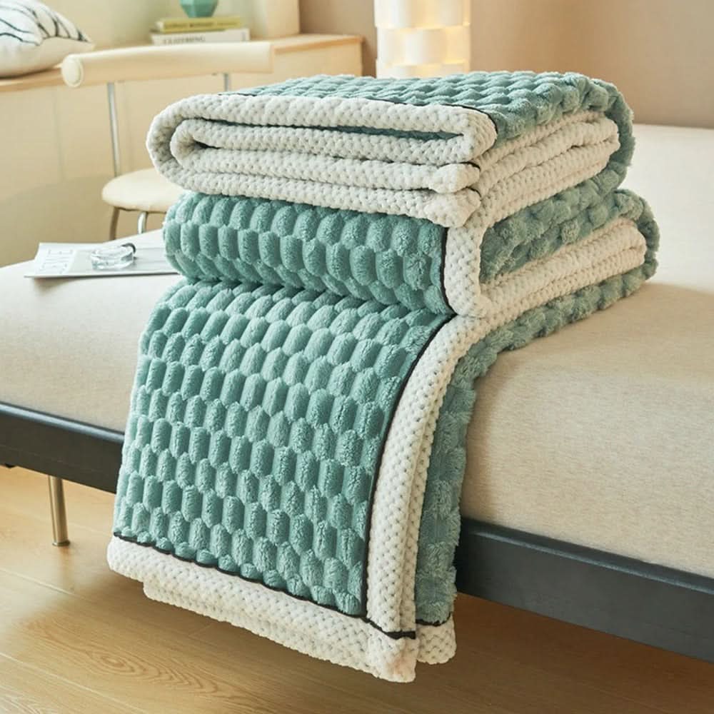 Pătură LuxeWeave Cadou Gândit cu Textură Elegantă