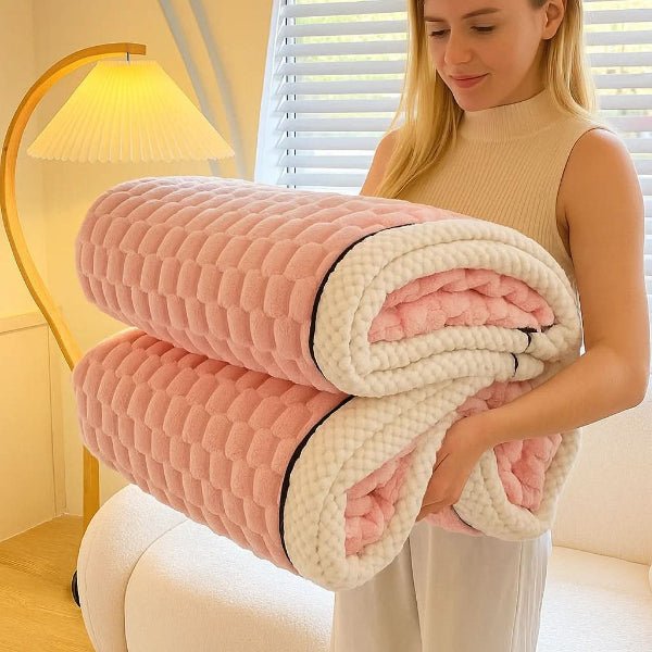 Pătură LuxeWeave Cadou Gândit cu Textură Elegantă