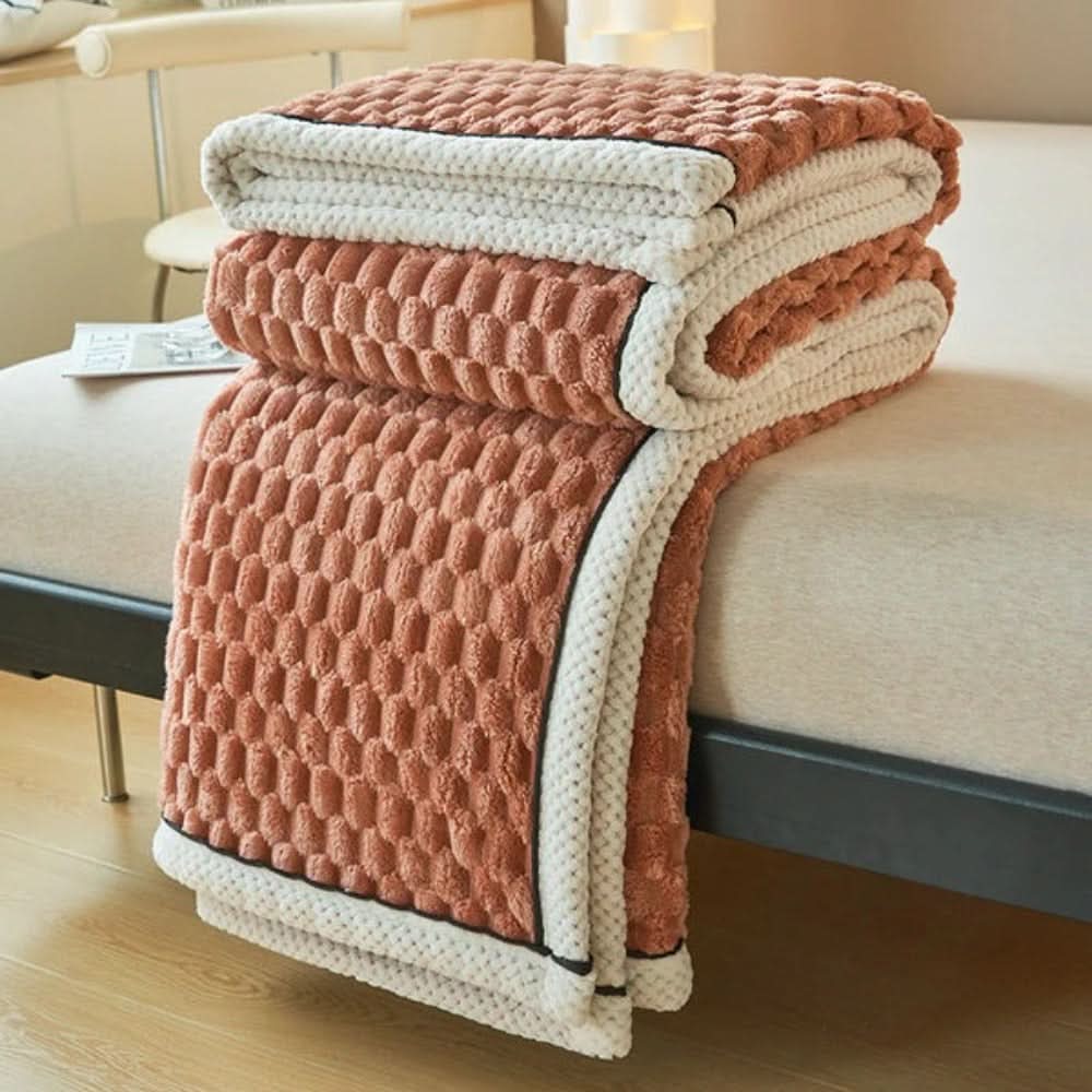 Pătură LuxeWeave Cadou Gândit cu Textură Elegantă