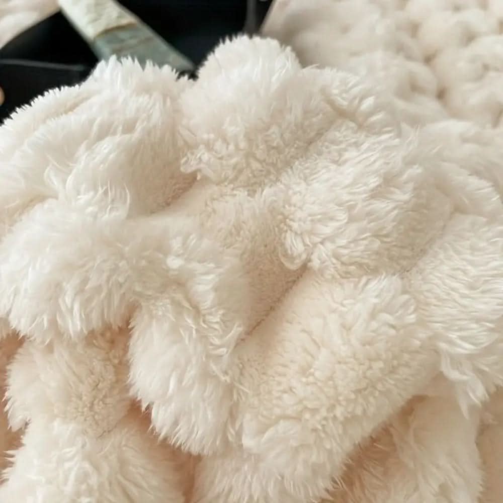 Pătură LuxeWeave Cadou Gândit cu Textură Elegantă