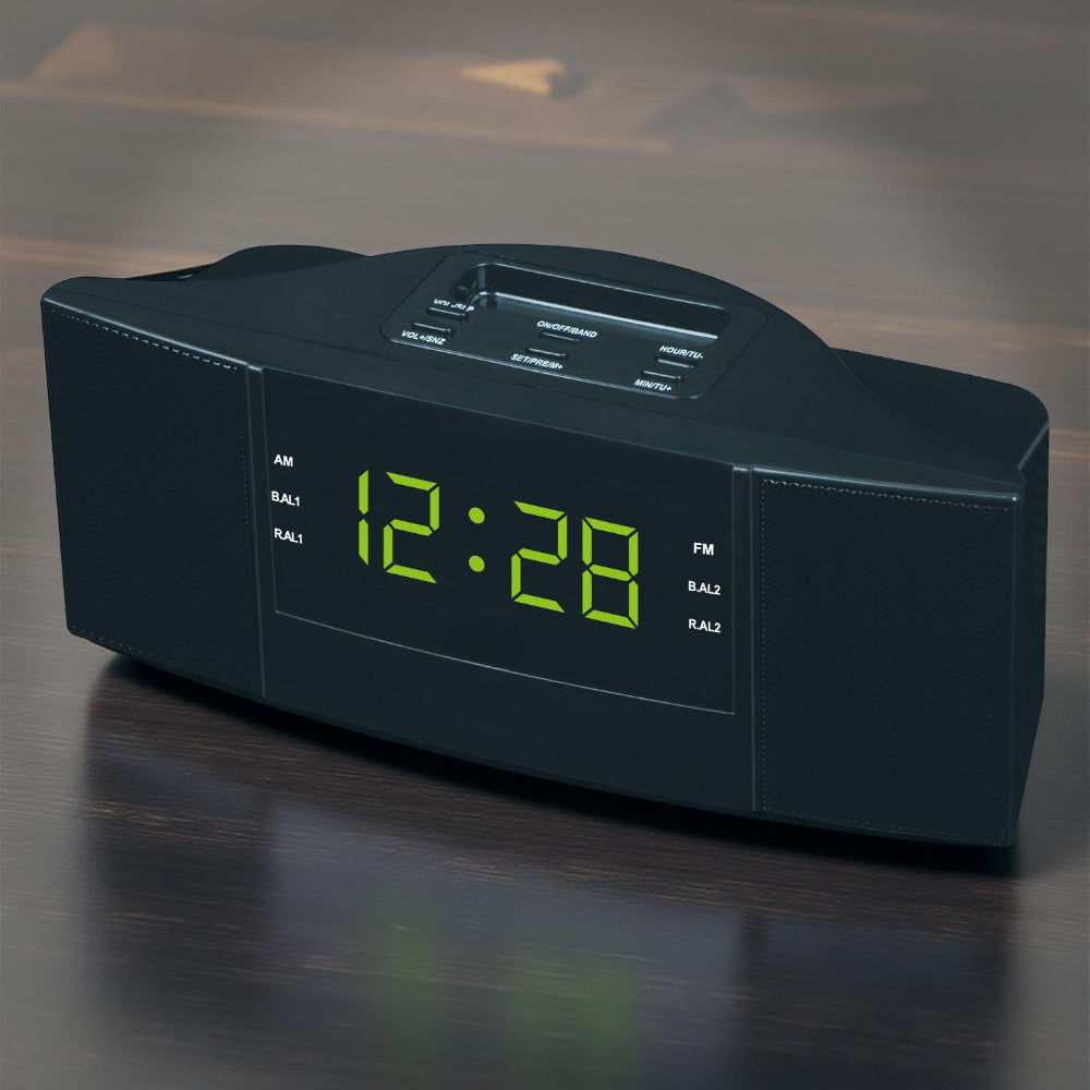 White Noise Sound Machine With Dual Alarm Sleep Timer Clock