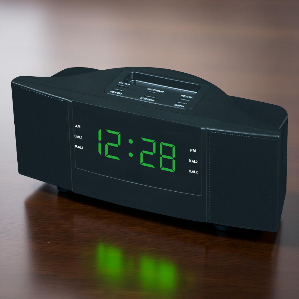White Noise Sound Machine With Dual Alarm Sleep Timer Clock