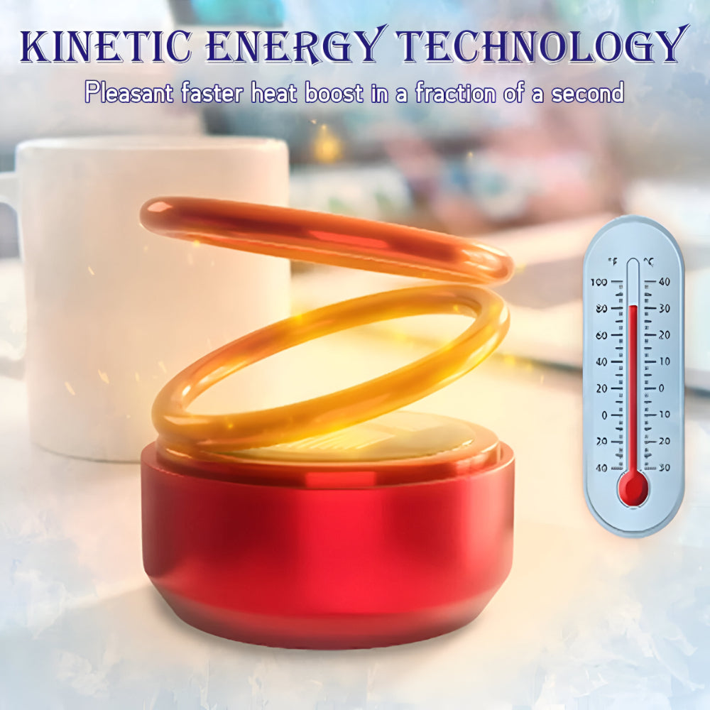 Compact Car Deicer Space Heater With Kinetic Coil System