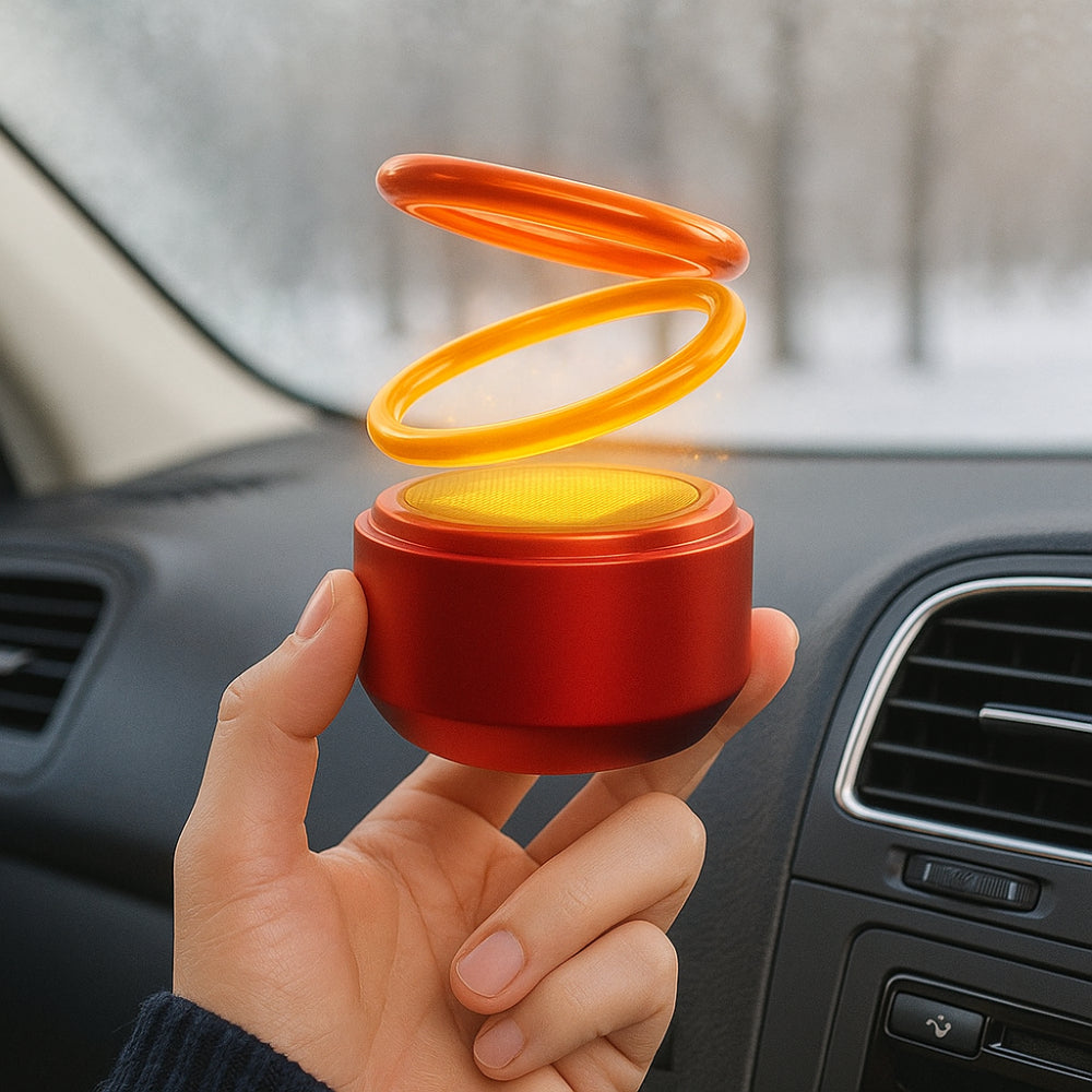 Compact Car Deicer Space Heater With Kinetic Coil System