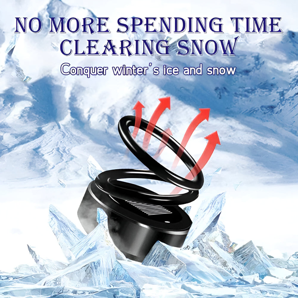 Compact Car Deicer Space Heater With Kinetic Coil System