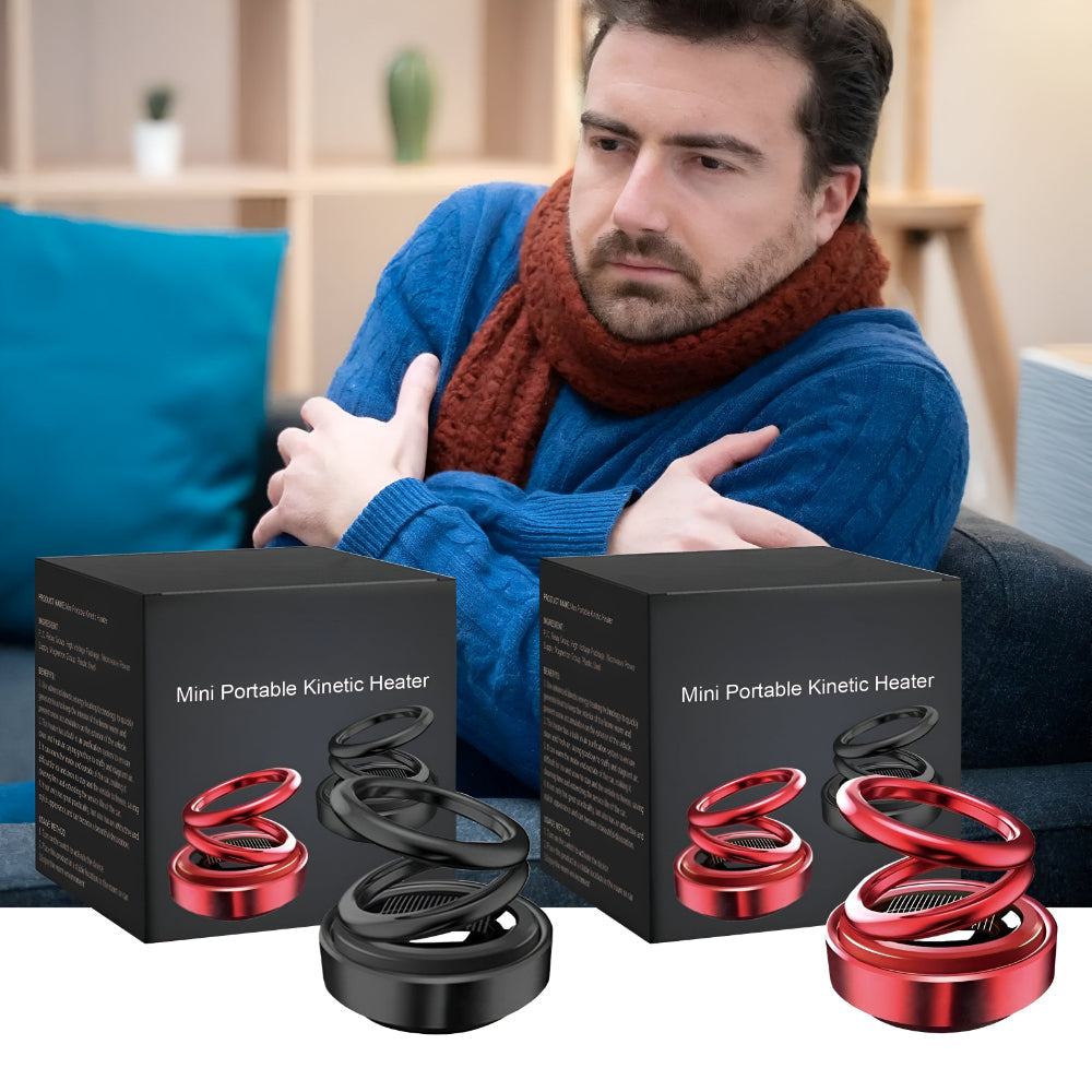 Compact Car Deicer Space Heater With Kinetic Coil System