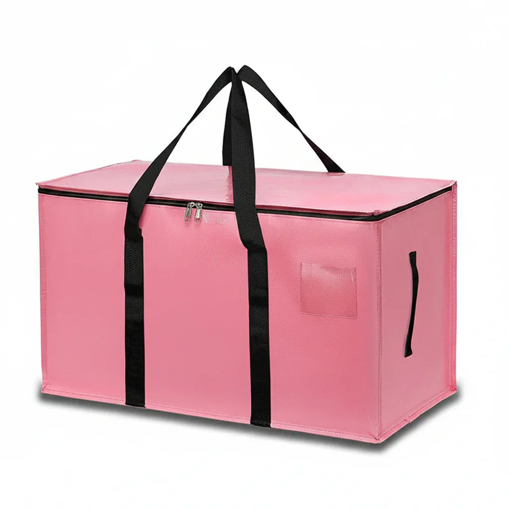 Durable Moving Storage Bags With Waterproof Zipper Tote