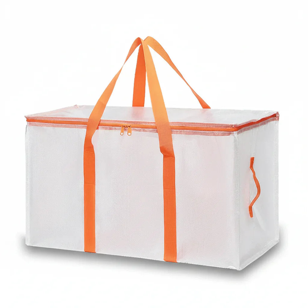 Durable Moving Storage Bags With Waterproof Zipper Tote