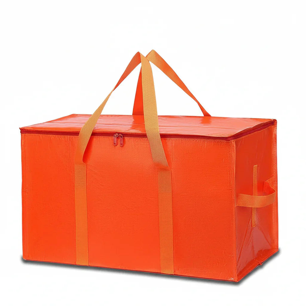 Durable Moving Storage Bags With Waterproof Zipper Tote