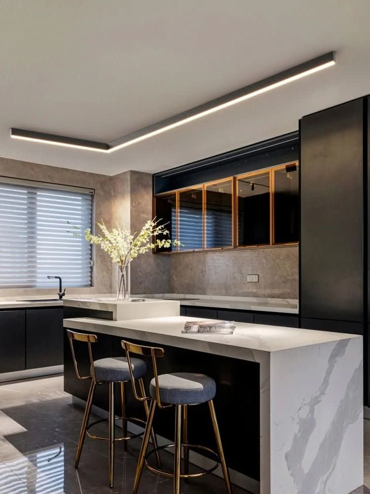 LumaNova LED Ceiling Lamp - Minimalist Scandinavian Design With Bright Luminosity