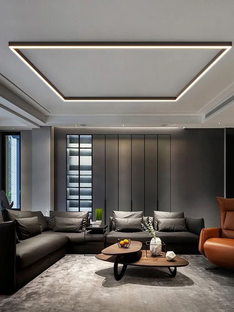 LumaNova LED Ceiling Lamp - Minimalist Scandinavian Design With Bright Luminosity