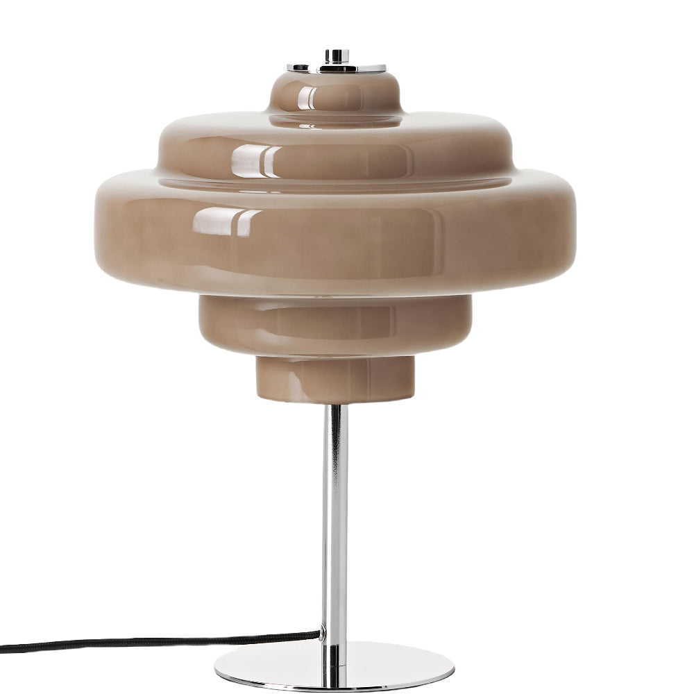 Barevná stolní lampa z barevného skla ve stylu Bauhaus | Rosalyssa
